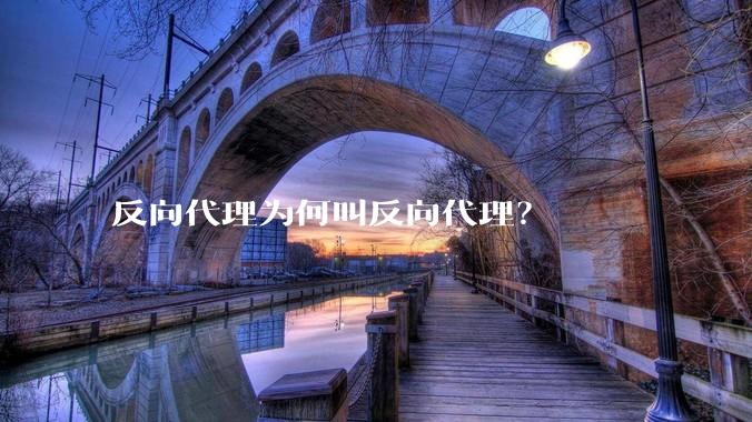 反向代理为何叫反向代理？